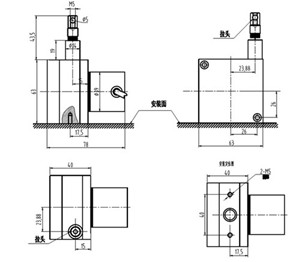 回彈式拉繩傳感器